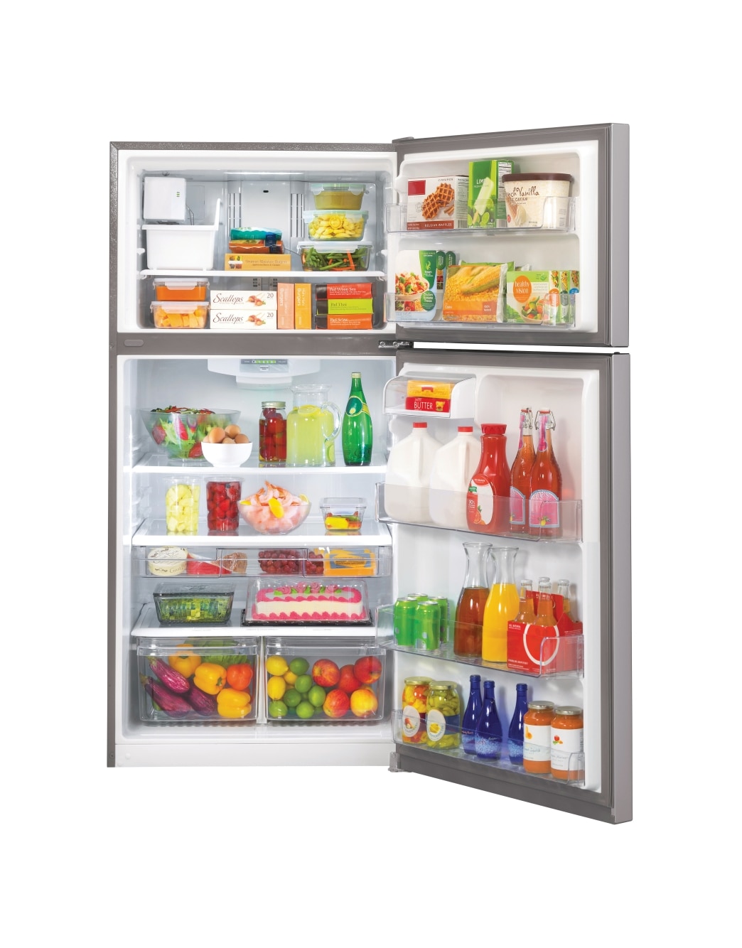 Lg 24 Cu Ft Top Mount Refrigerator Ltcs24223s Lg Usa