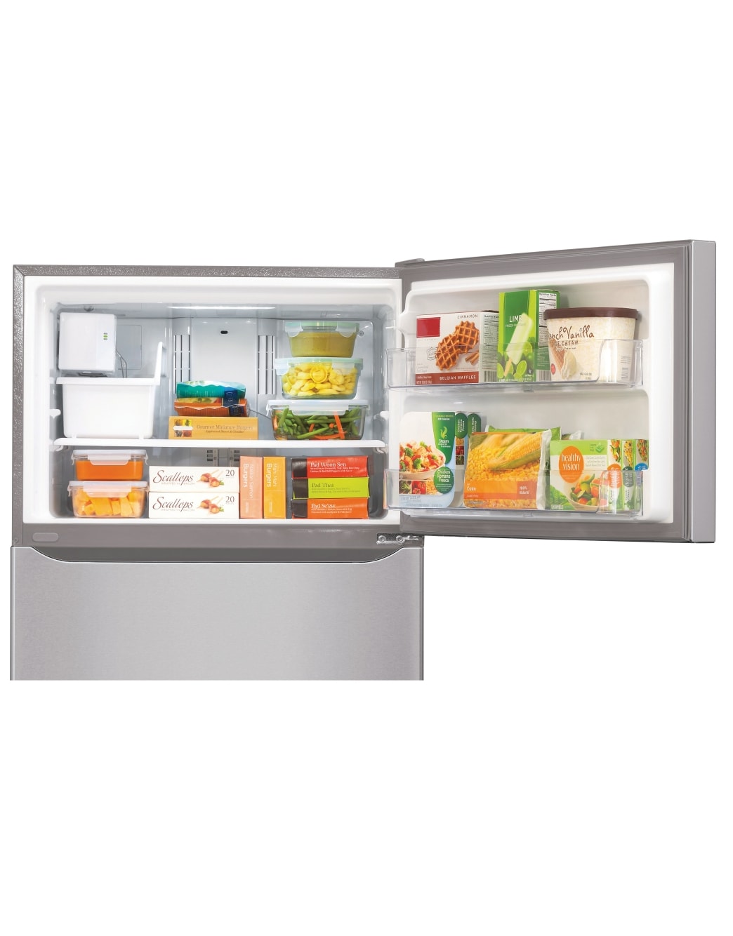 LG 24 cu. ft. Top Mount Refrigerator (LTCS24223S) | LG USA