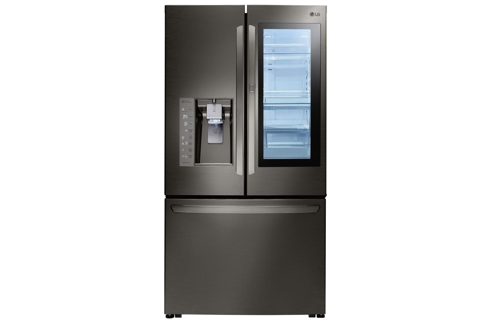 Lg Cu Ft Smart Wi Fi Enabled Instaview Door In Door Refrigerator Lfxs D Lg Usa