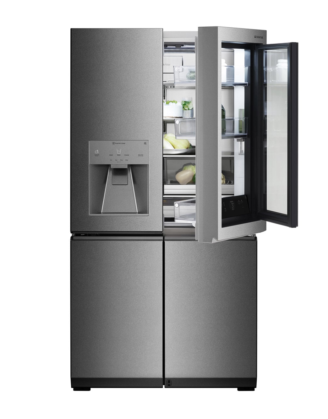 LG SIGNATURE 23 cu. ft. Smart wifi Enabled InstaView™ DoorinDoor