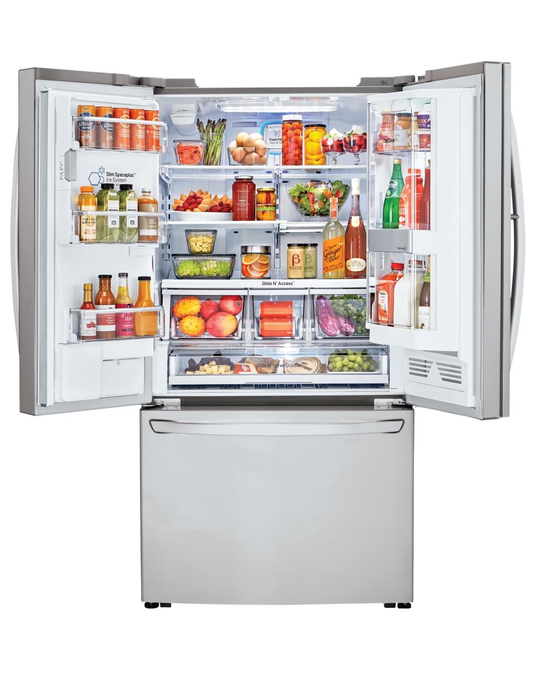 LG 30 cu. ft. Smart wi-fi Enabled InstaView™ Door-in-Door® Refrigerator ...