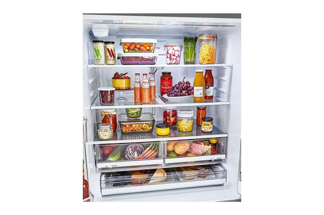 lg refrigerator glide n serve drawer