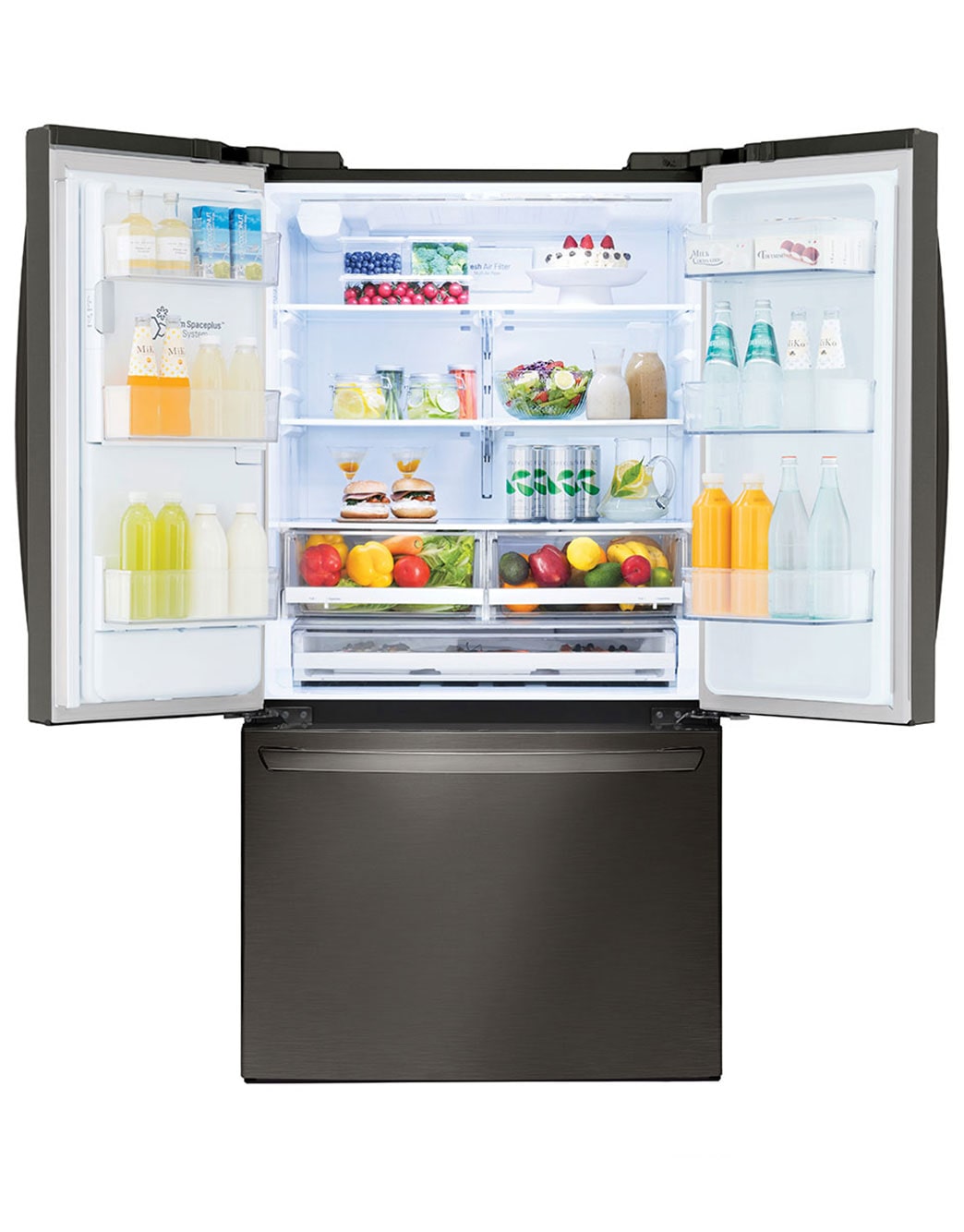 LG 22 cu. ft. Smart wi-fi Enabled French Door Counter-Depth ...