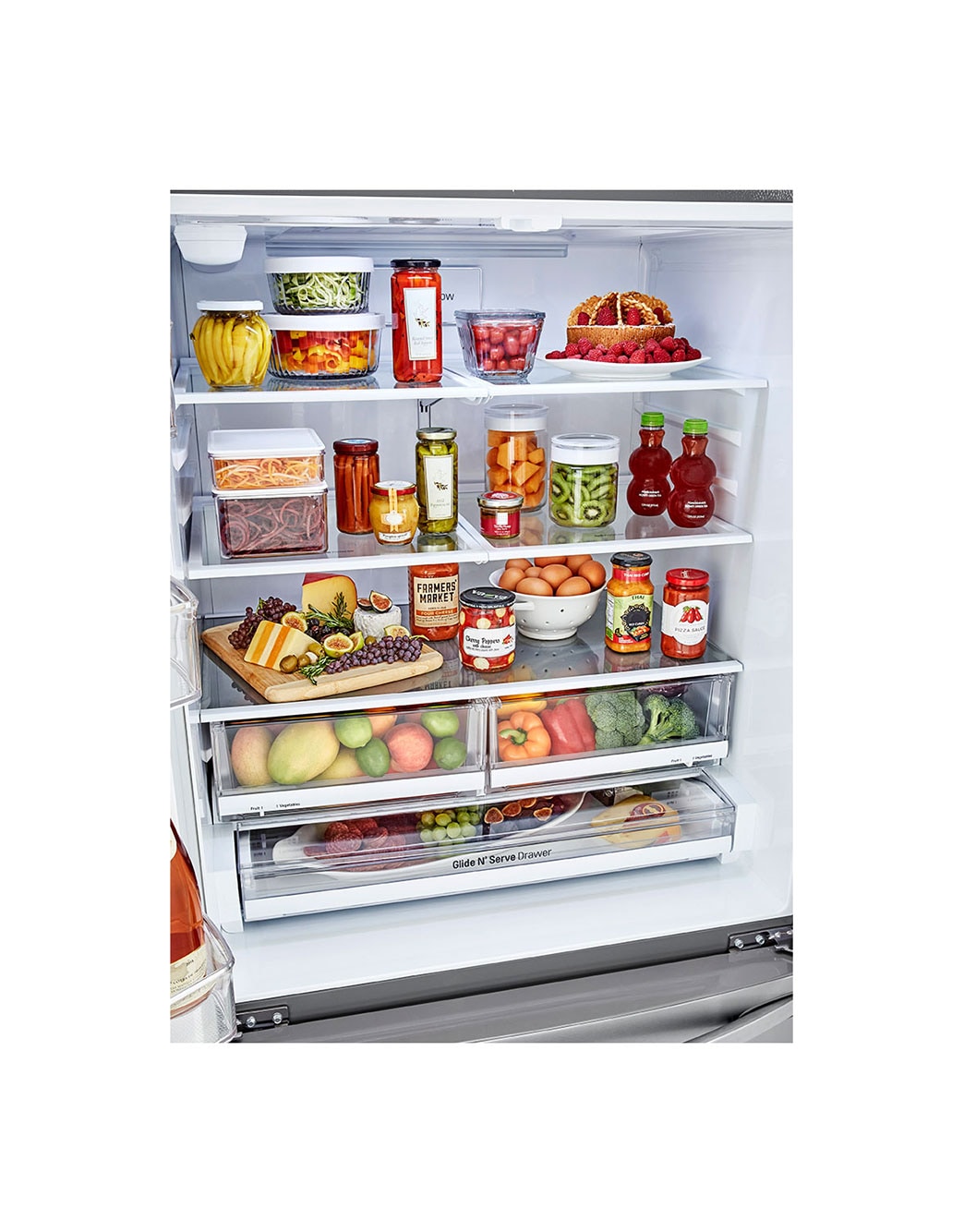 23 cu. ft. French Door Counter-Depth Refrigerator (LFCC22426S)