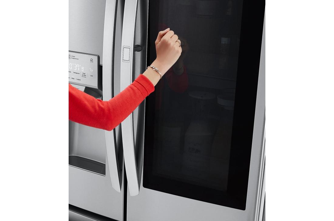 LG LFXC22596S 36 Inch Smart Counter Depth French Door Refrigerator with  21.9 cu. ft. Total Capacity, WiFi, InstaView™ Door-in-Door®, Dual Ice  Maker, Smart Cooling™, Door Cooling +, SmartThinQ®, LoDecibel™, Child Lock,  Sabbath