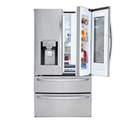 Lg 28 Cu Ft Smart Wi Fi Enabled Instaview Door In Door Refrigerator Lmxs28596s Lg Usa