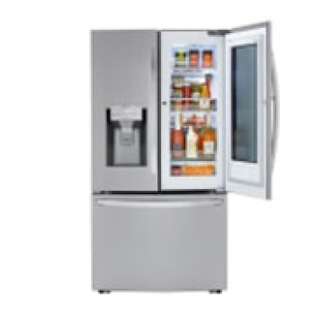 lg 4 door refrigerator with craft ice