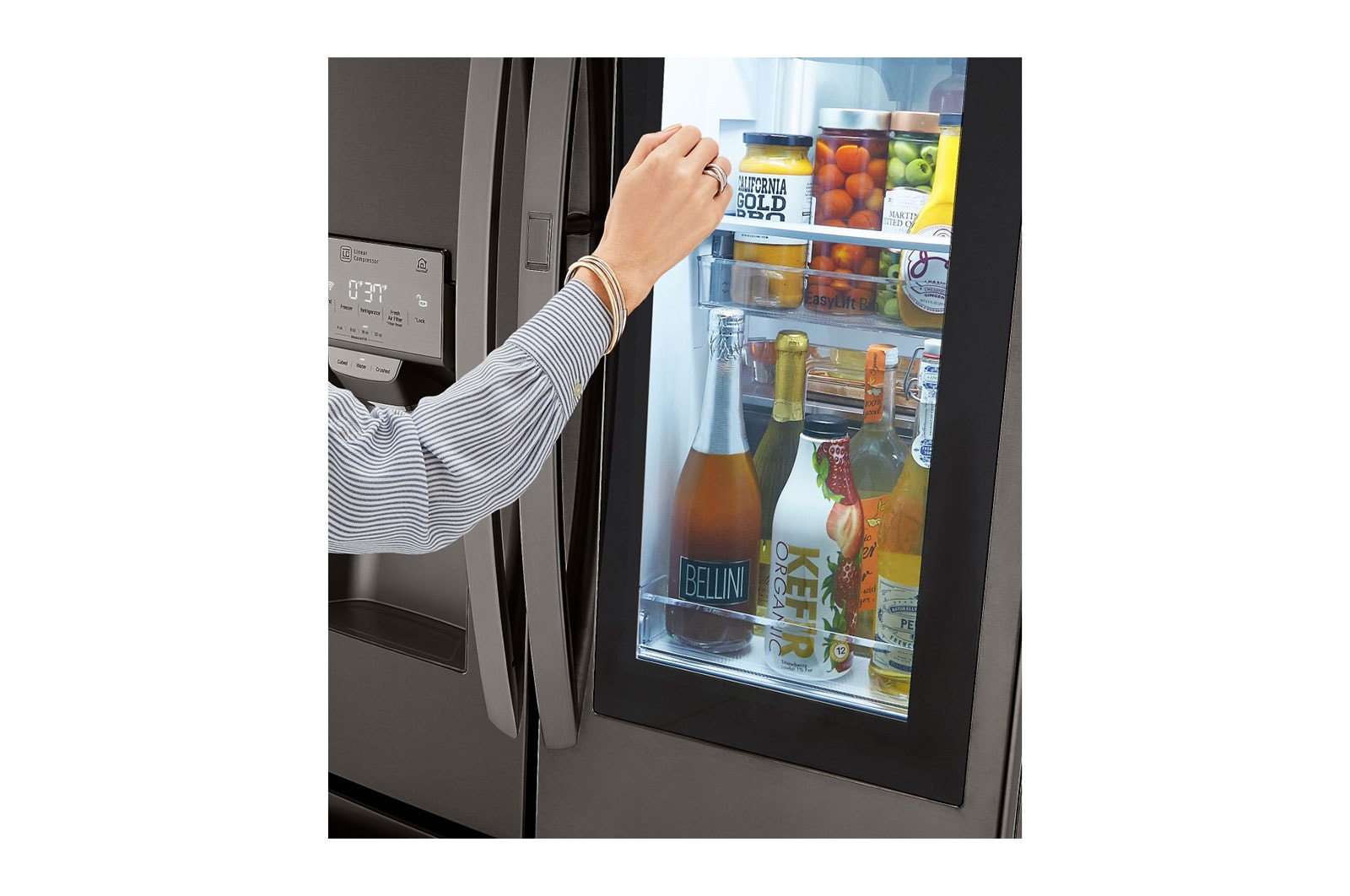LG LRFVS3006D 30 cu. ft. InstaView™ DoorinDoor® Refrigerator with