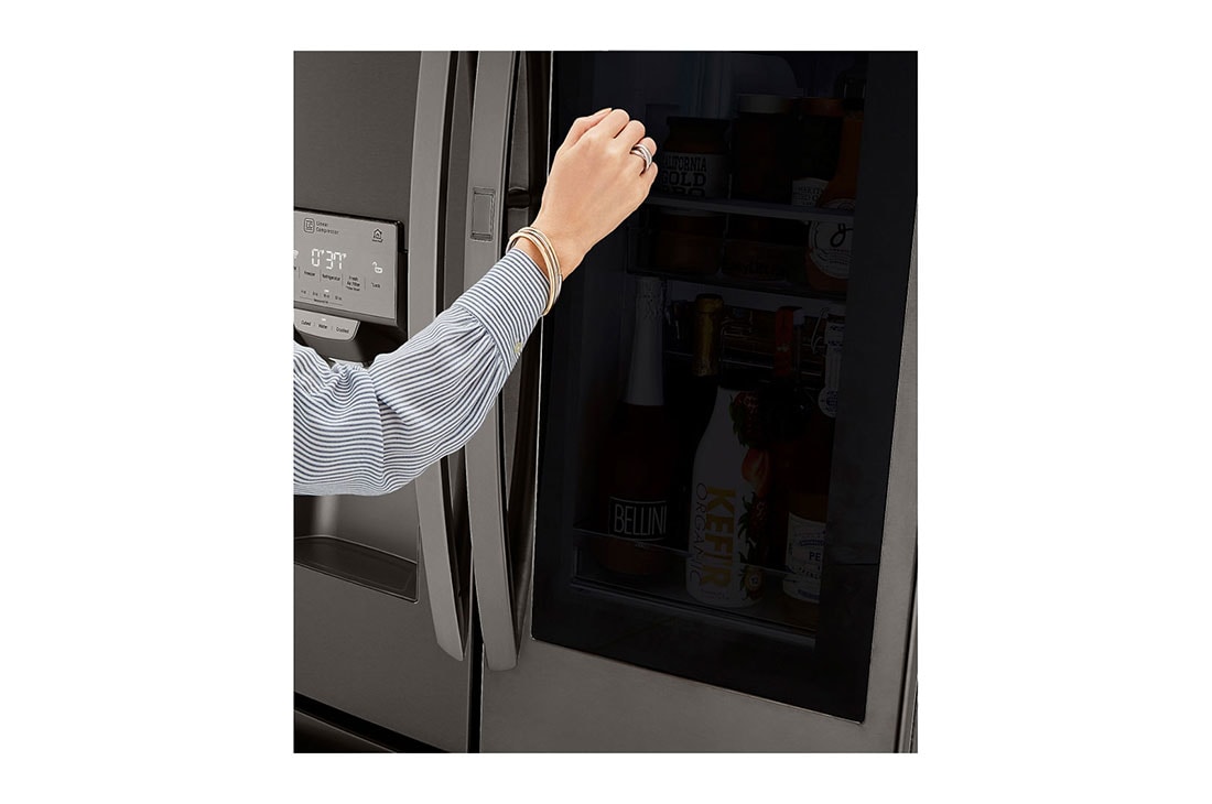 LRFVC2406S LG Appliances 24 cu. ft. Smart InstaView™ Door-in-Door®  Counter-Depth Refrigerator with Craft Ice™ STAINLESS STEEL - Jetson TV &  Appliance