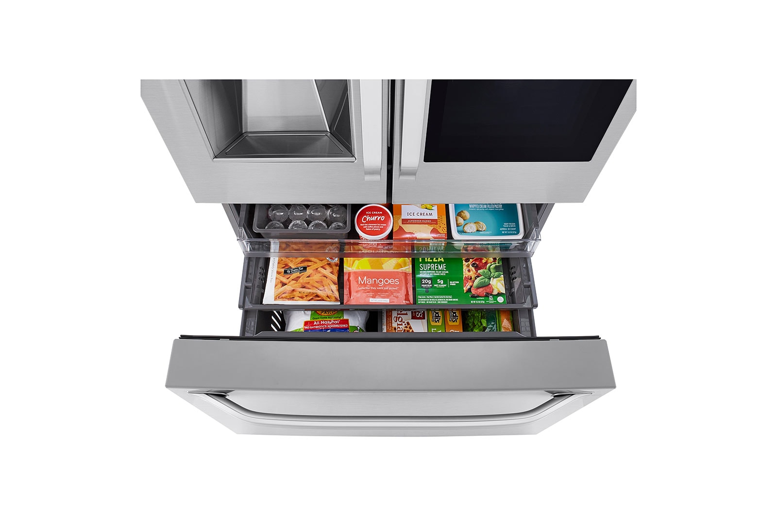 LG SRFVC2406S: 24 cu. ft. InstaView™ Refrigerator with Craft Ice™ | LG USA