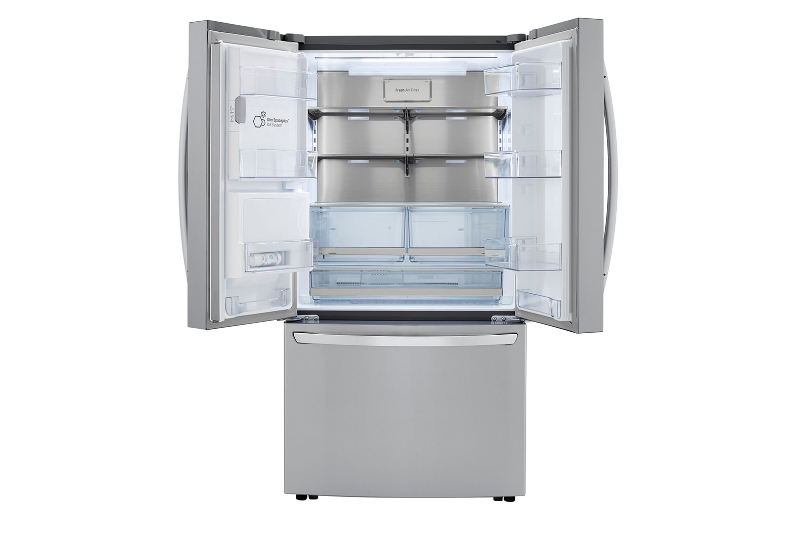 LG 24 cu. ft. Smart wifi Enabled CounterDepth Refrigerator with Craft