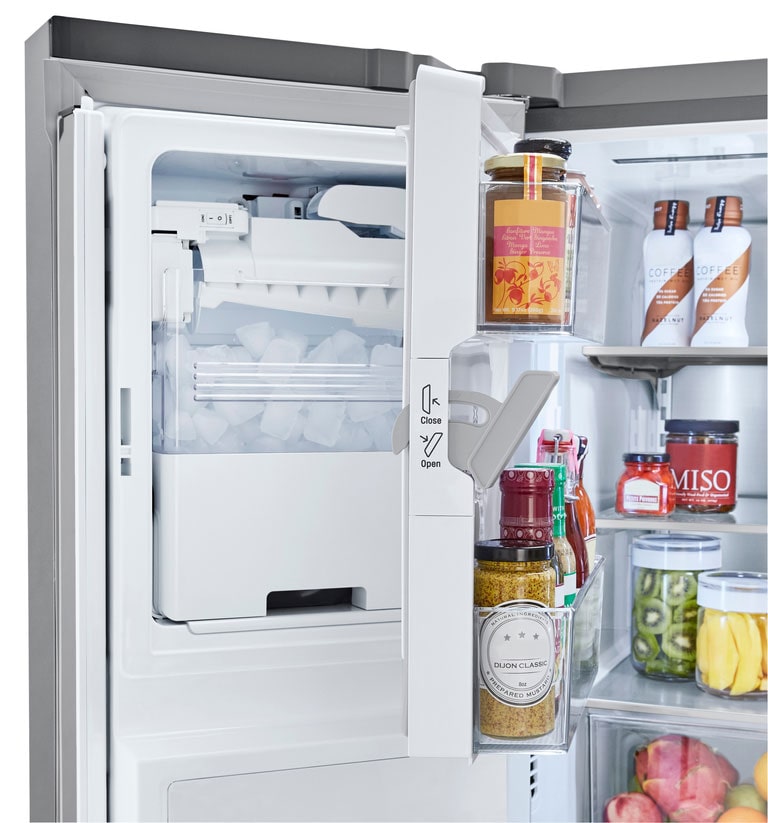  24 cu. ft. Smart wi-fi Enabled Counter-Depth Refrigerator with Craft  Ice™ Maker : Appliances