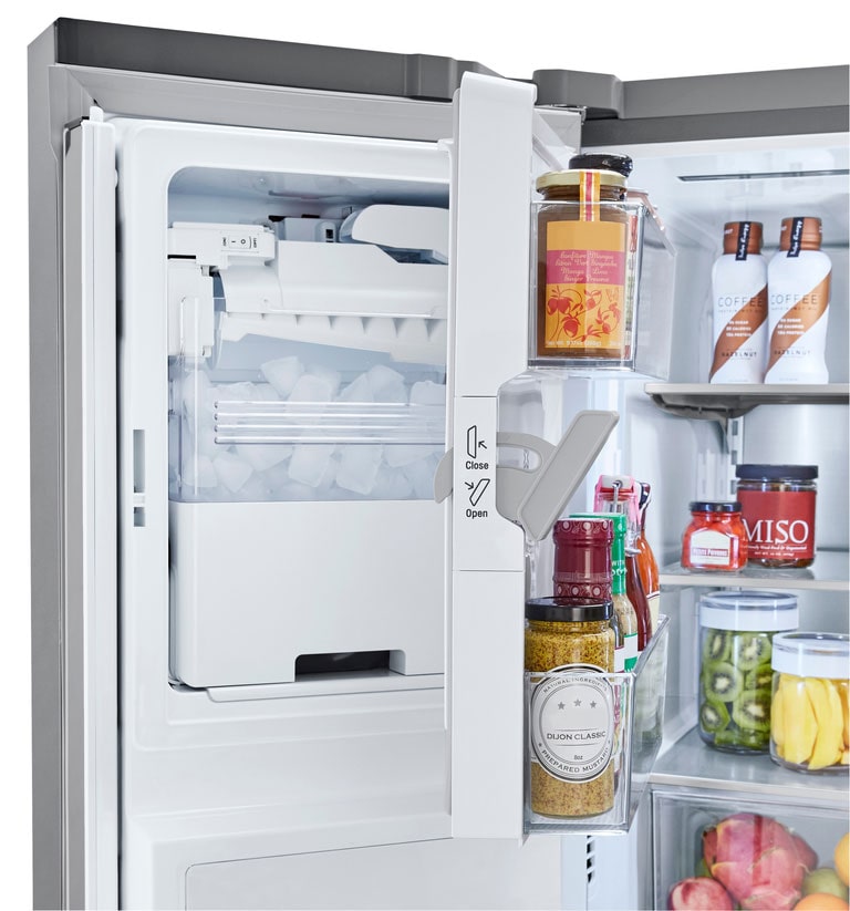 small space refrigerator with ice maker        <h3 class=