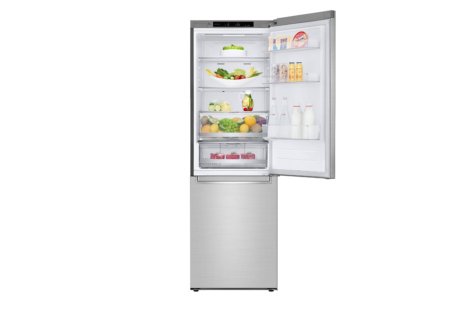 LG 12 cu. ft. Bottom Freezer CounterDepth Refrigerator (LRBCC1204S