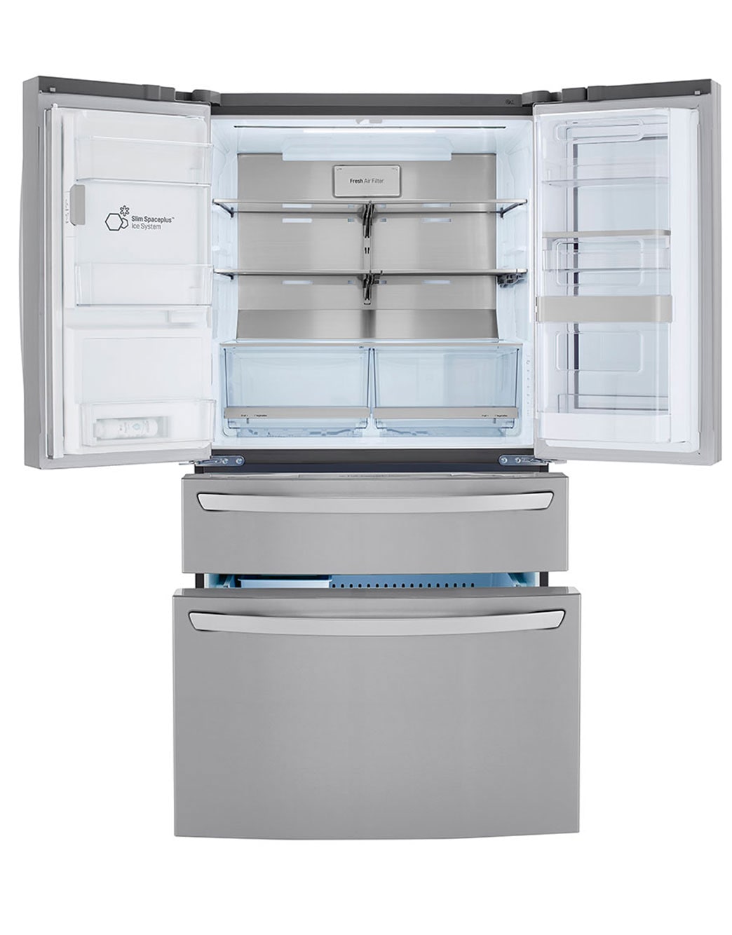 LG 30 cu. ft. Smart wifi Enabled InstaView™ DoorinDoor® Refrigerator with Craft Ice™ Maker