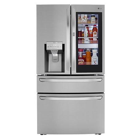 LRFLC2706S LG Appliances 27 cu. ft. Smart Counter-Depth MAX™ French Door  Refrigerator PRINT PROOF STAINLESS STEEL - Metro Appliances & More