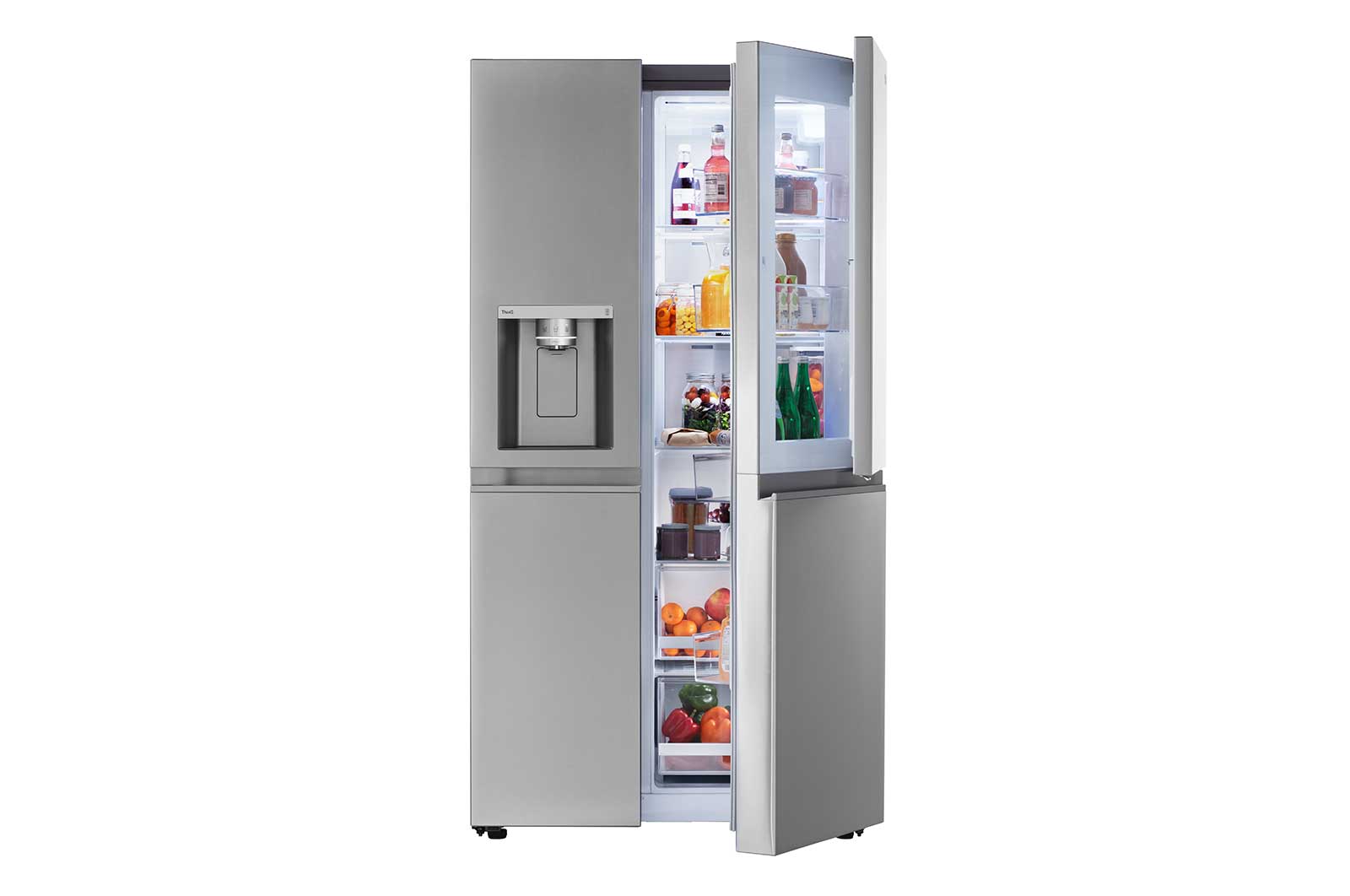 LG 27 cu. ft. SideBySide DoorinDoor® Refrigerator with Craft Ice