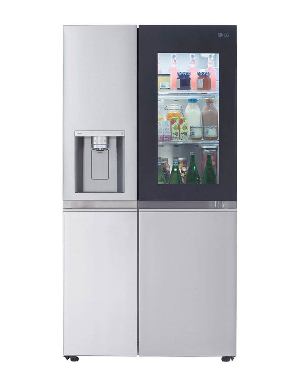 LG 27 cu. ft. SideBySide InstaView™ Refrigerator (LRSOS2706S) LG USA