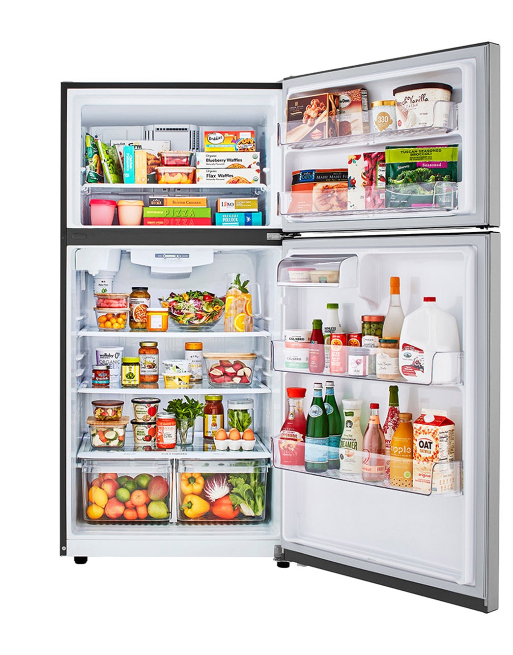 LG 24 cu. ft. Top Freezer Refrigerator (LRTLS2403S) | LG USA