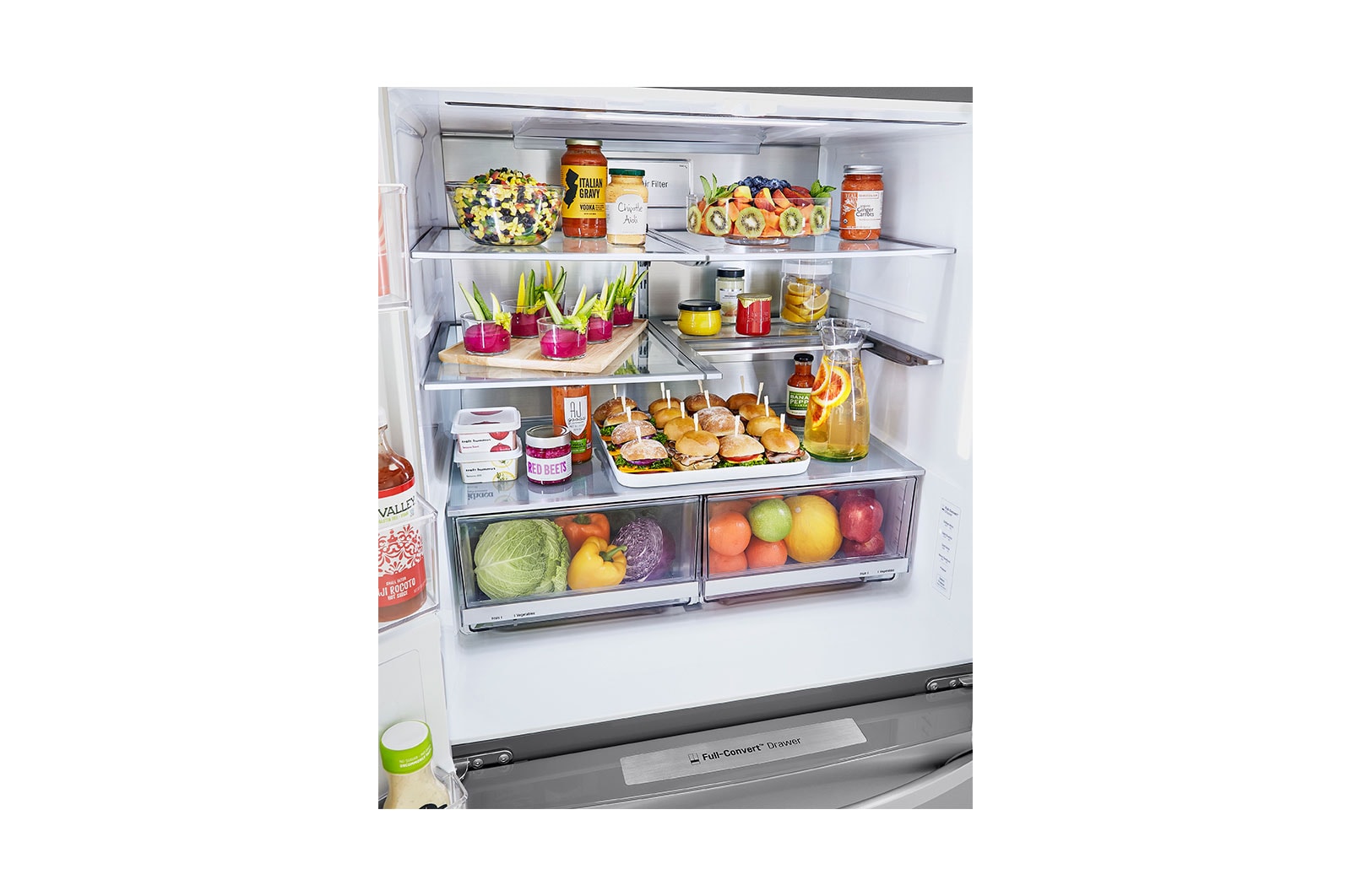 LG 30 cu ft. Smart French Door Refrigerator with Craft Ice™ & Full