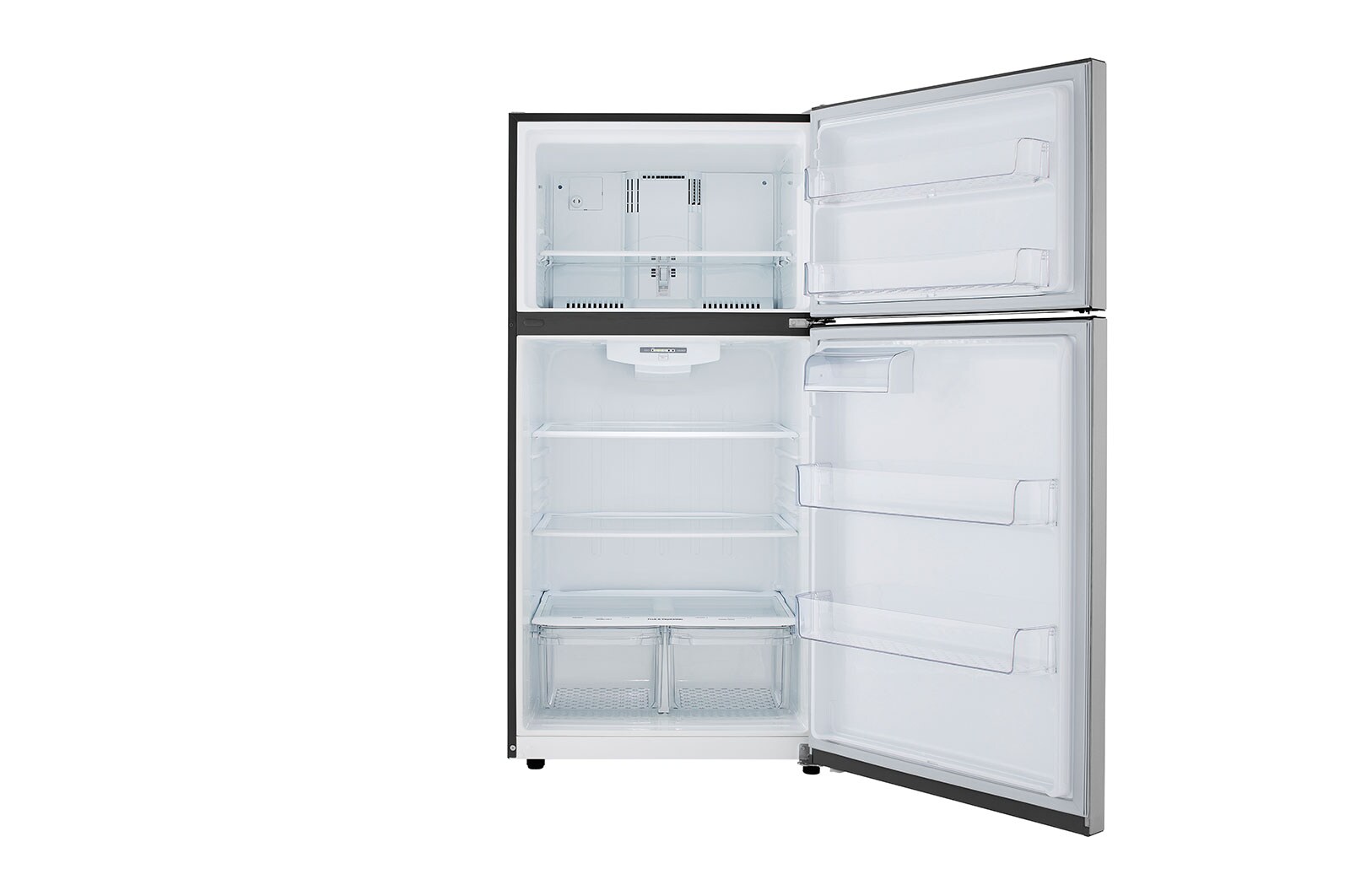 LG 24 cu. ft. Top Freezer Refrigerator (LHTNS2403S) LG USA