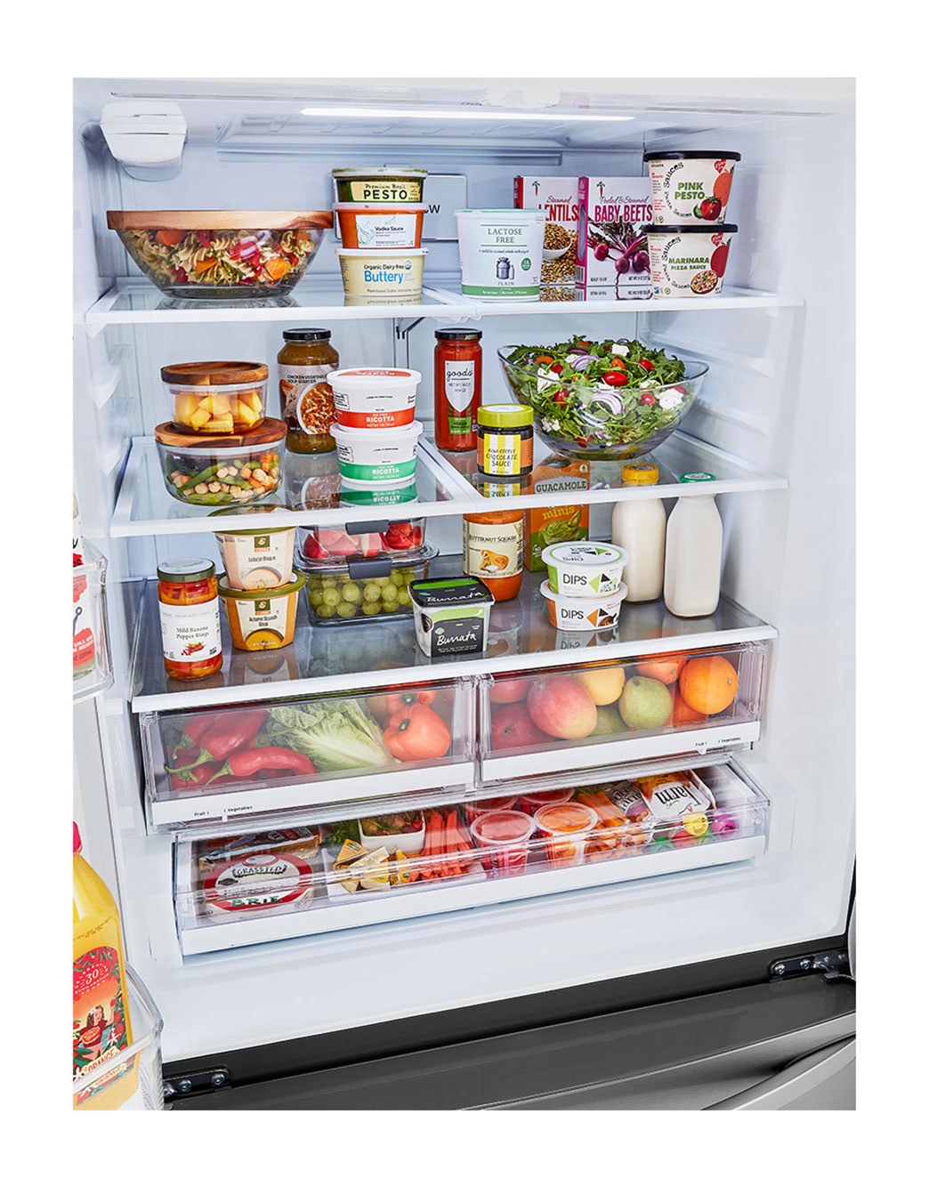 LG 29 cu. ft. Smart French Door Refrigerator (LRFCS29D6S) | LG USA