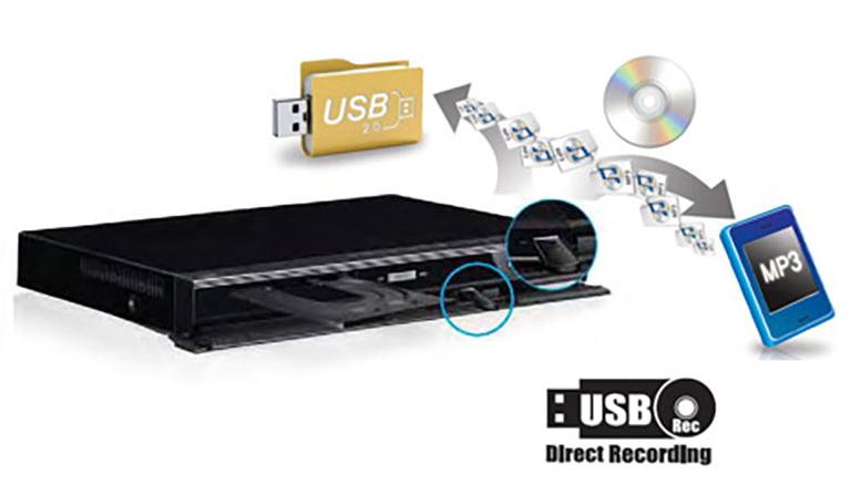 Discriminerend Continu Blind LG DP132: DVD Player with USB Direct Recording | LG USA