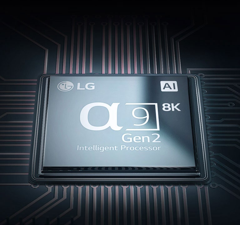 LG’s Most Powerful Processor in Stunning 8K2