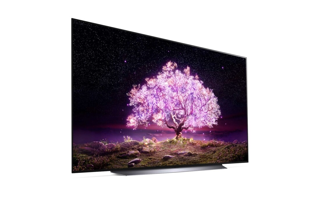 LG C1 83 inch Class 4K Smart OLED TV w/AI ThinQ® (83.5'' Diag ...