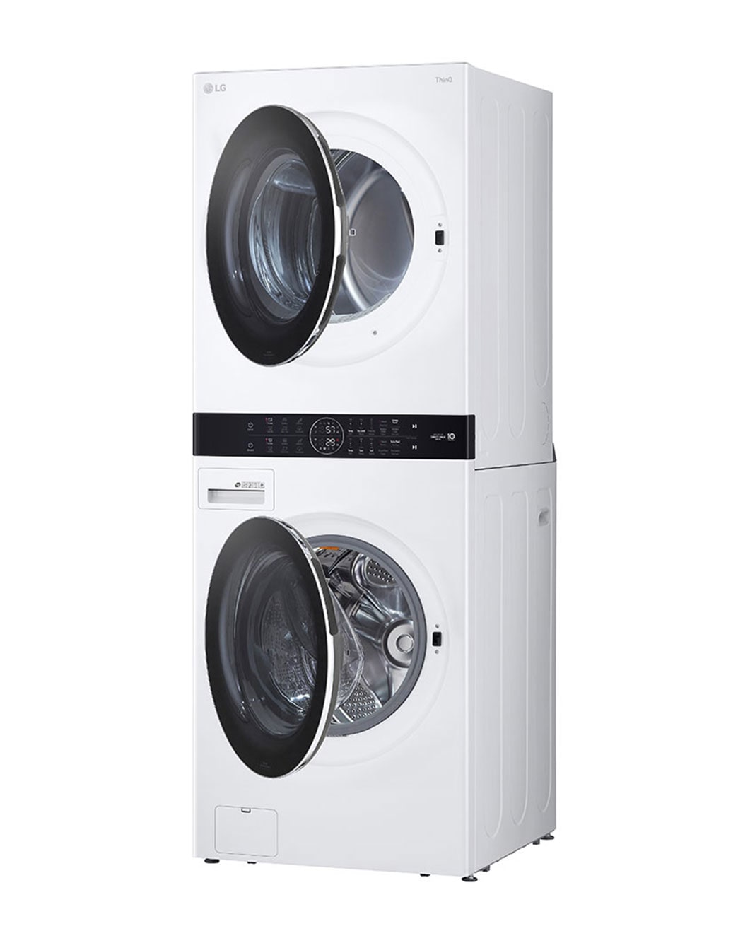 LG Single Unit Front Load LG WashTower™ with Center Control™ 4.5 cu. ft ...