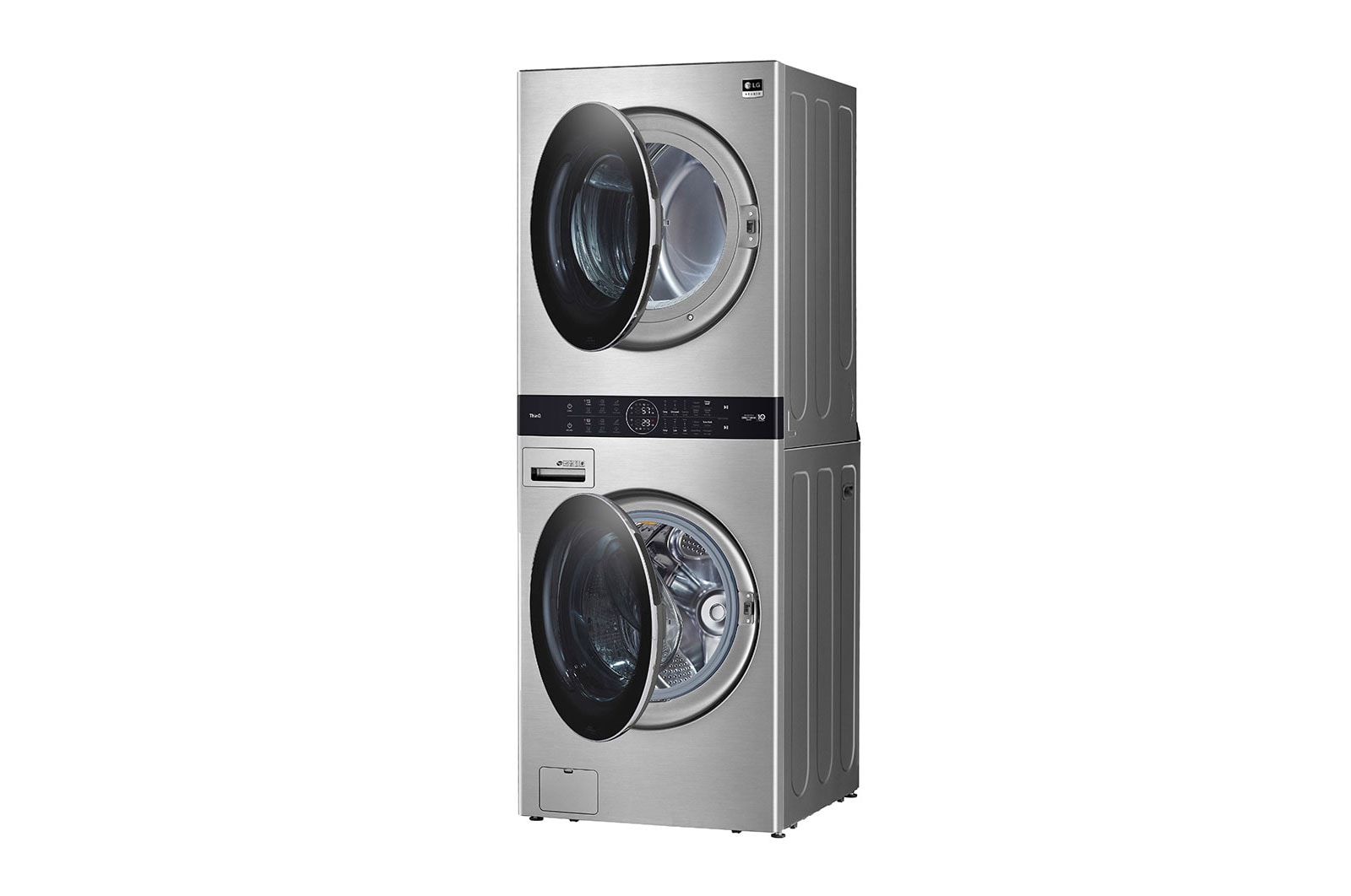 Lg Studio Single Unit Front Load Washtower™ With Center Control™ 5.0 Cu 