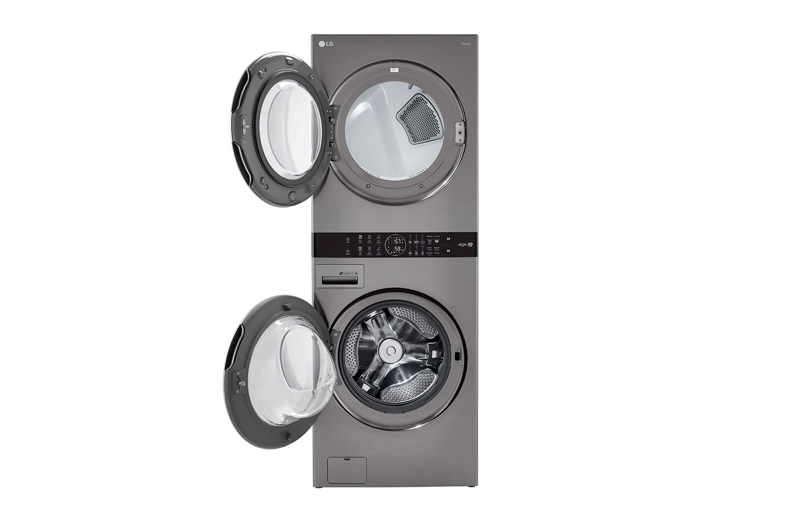 LG WKE100HVA: Single Unit Front Load LG WashTower™ with Center Control ...