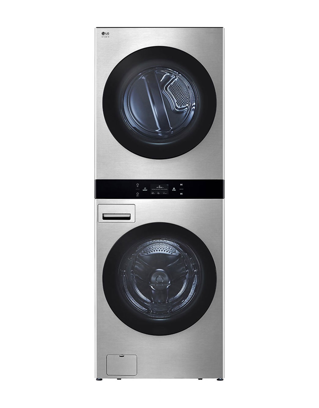 LG STUDIO WashTower™ Smart Front Load 5.0 cu. ft. Washer and 7.4 cu. ft ...