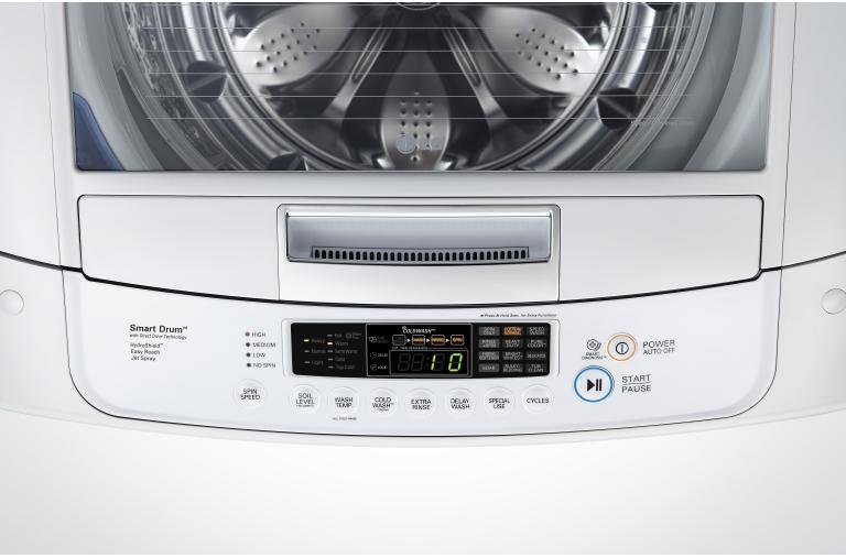 LG WT1301CW: High Efficiency Front Control Top Load Washer | LG USA