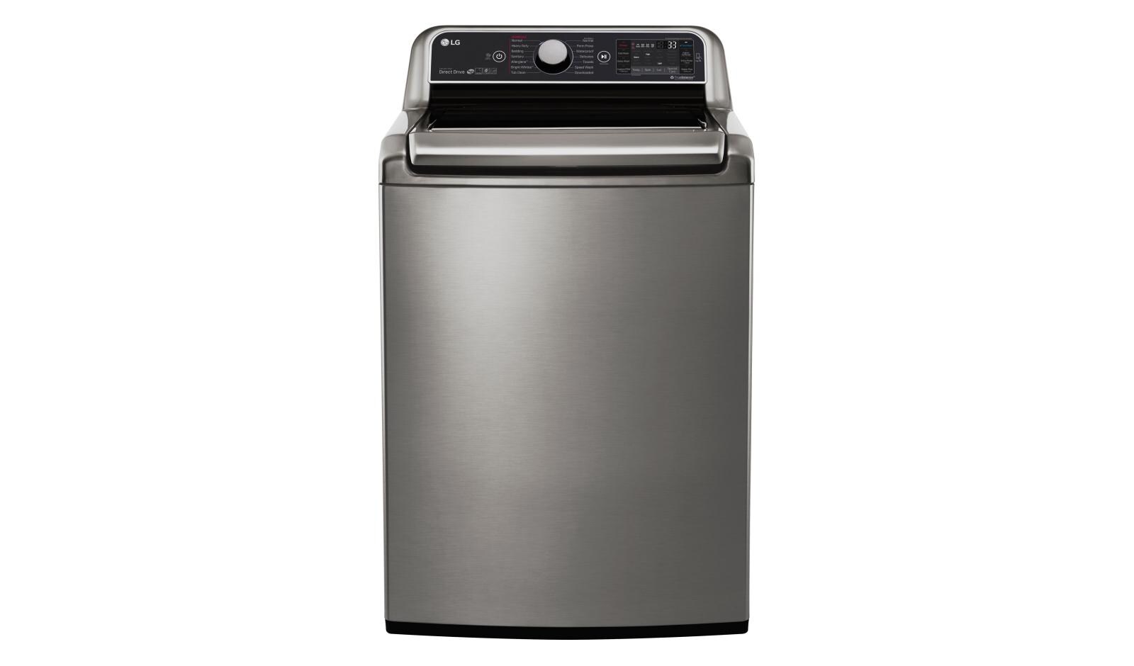 LG 5.2 CU. FT. Mega Capacity Top Load Washer with Turbowash™ Technology ...