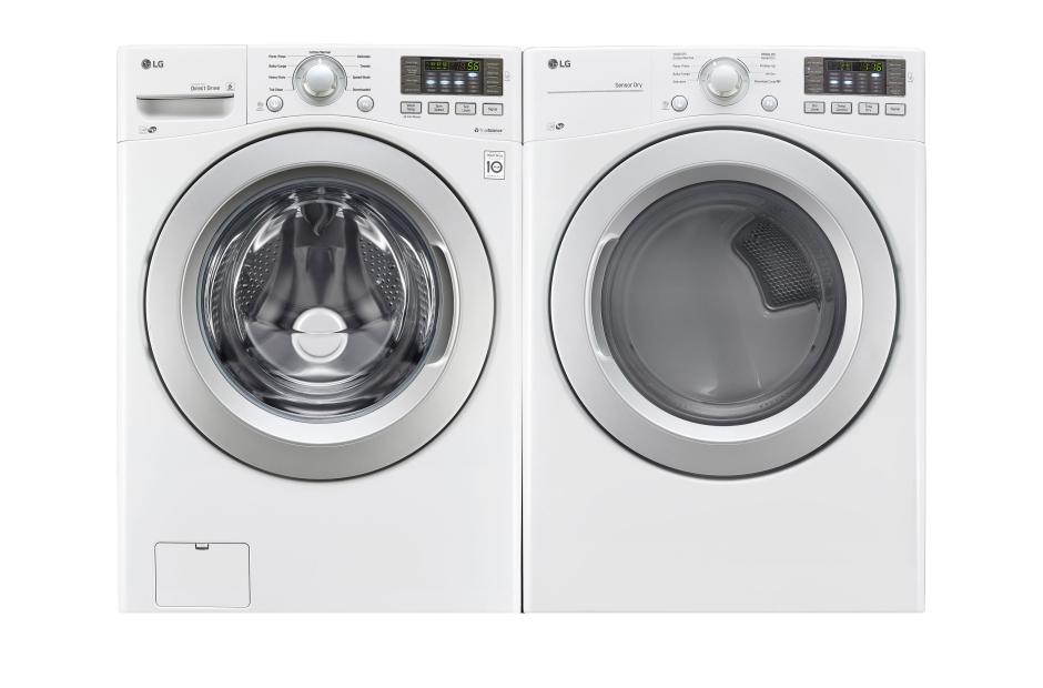 LG WM3270CW Large Front Load Washer with ColdWash Technology LG USA