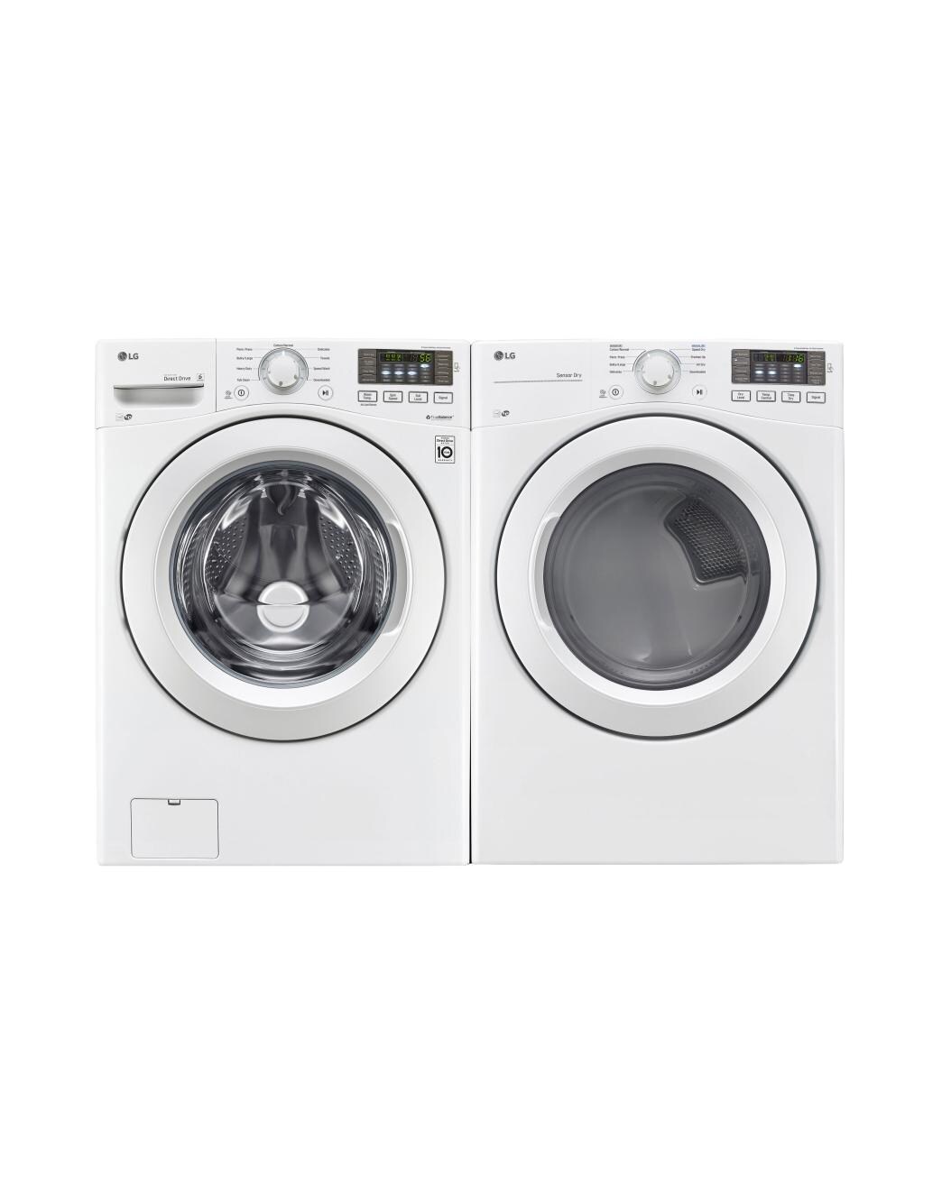 LG WM3080CW: 4.3 cu. ft. Ultra Large Capacity Front Control Washer