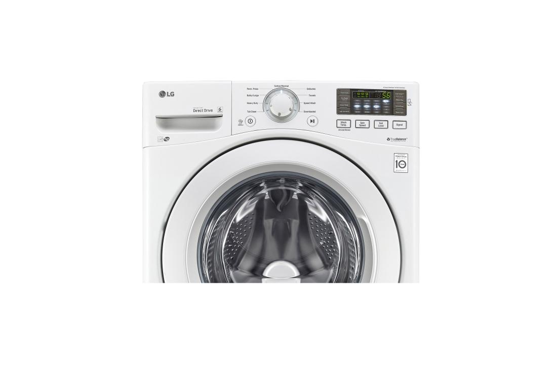Lg Wm3080cw 4 3 Cu Ft Ultra Large Capacity Front Control Washer
