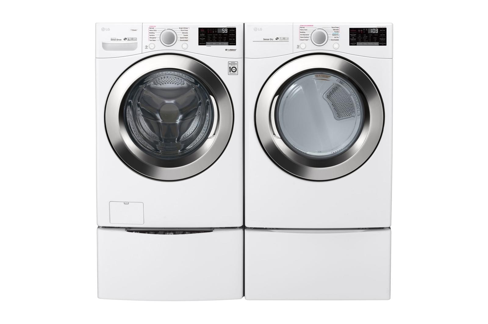 LG WM3700HWA 4.5 cu. ft. Ultra Large Capacity Front Load Washer LG USA