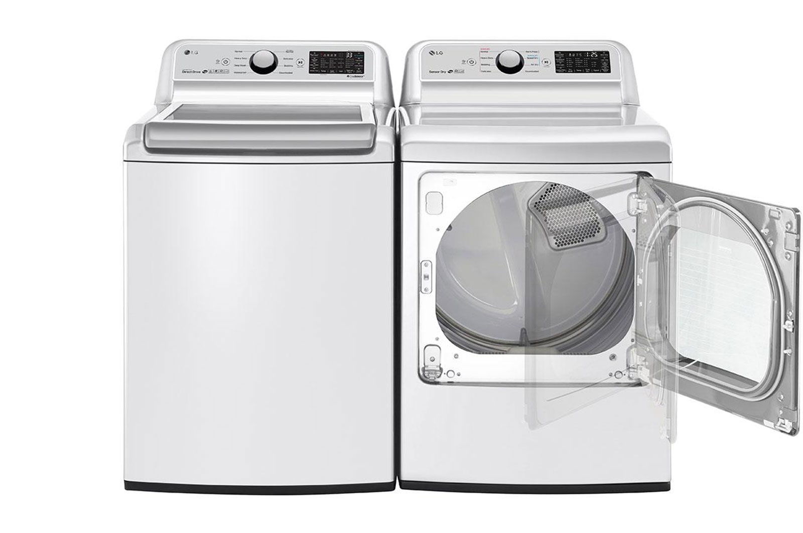 LG WT7300CW 5.0 cu.ft. Top Load Washer with TurboWash3D™ LG USA