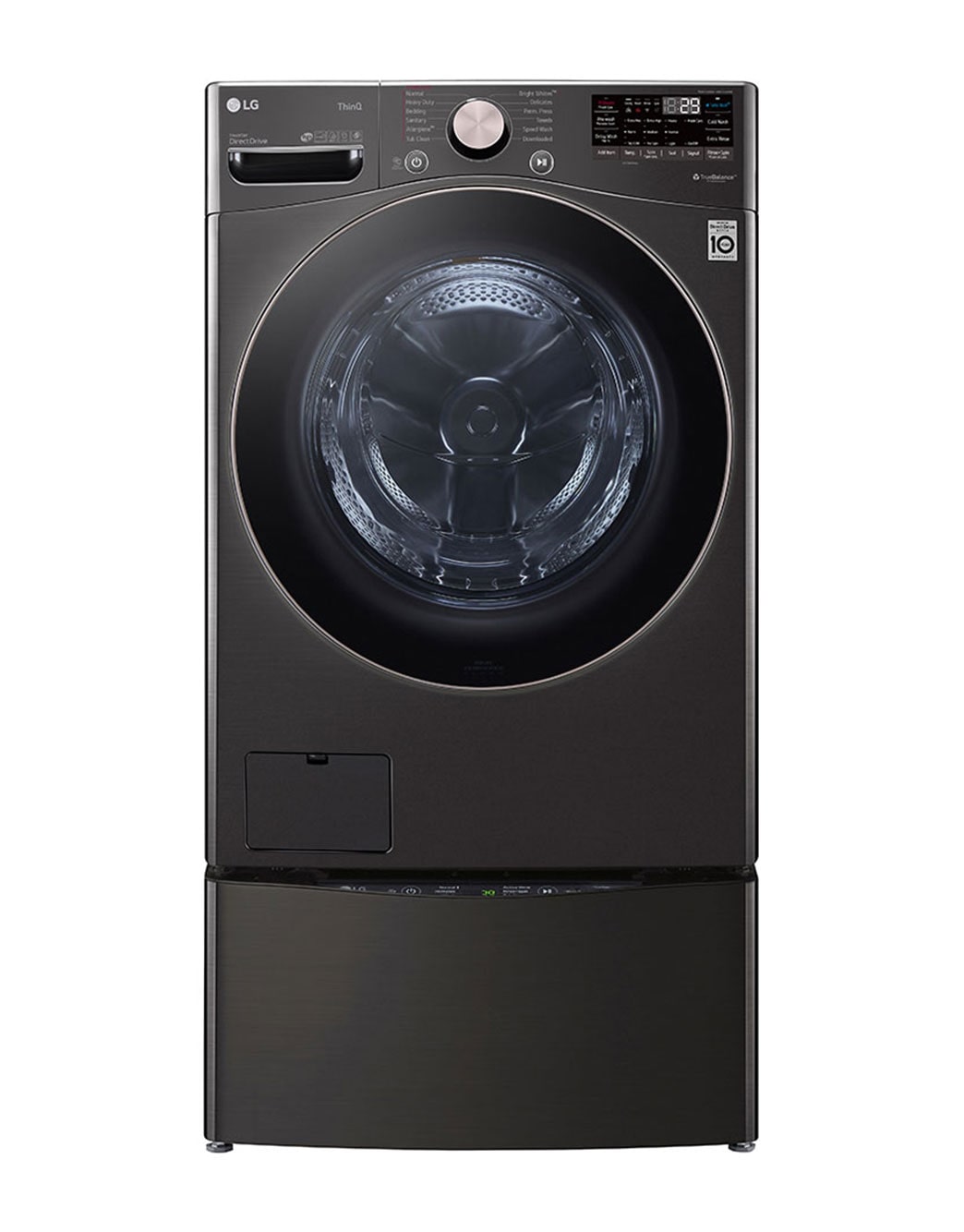 LG 4.5 cu. ft. Ultra Large Capacity Smart wifi Enabled Front Load