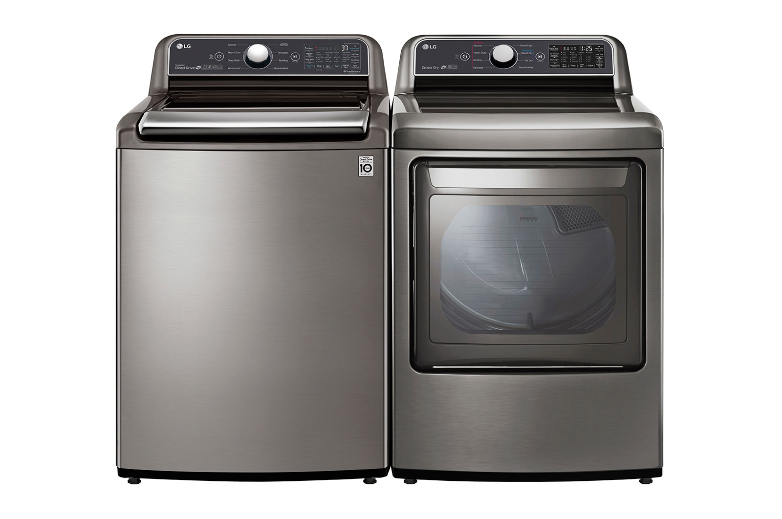 LG Mega Capacity Top Load Smart Washer w/ Agitator & TurboWash3D™ | LG USA