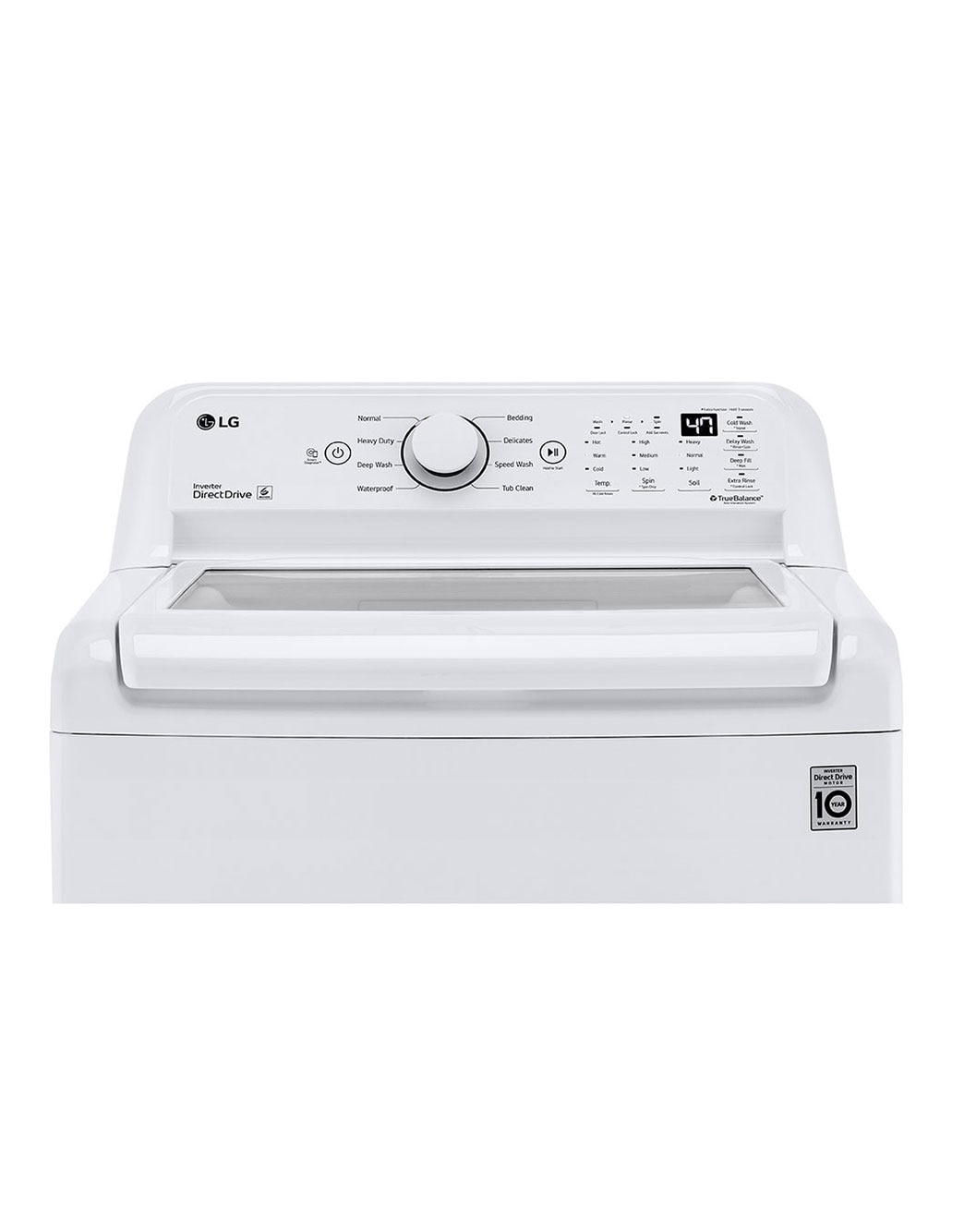 LG WT7005CW: 4.3 Cu. Ft. Mega Capacity Top Load Washer With 4-Way ...