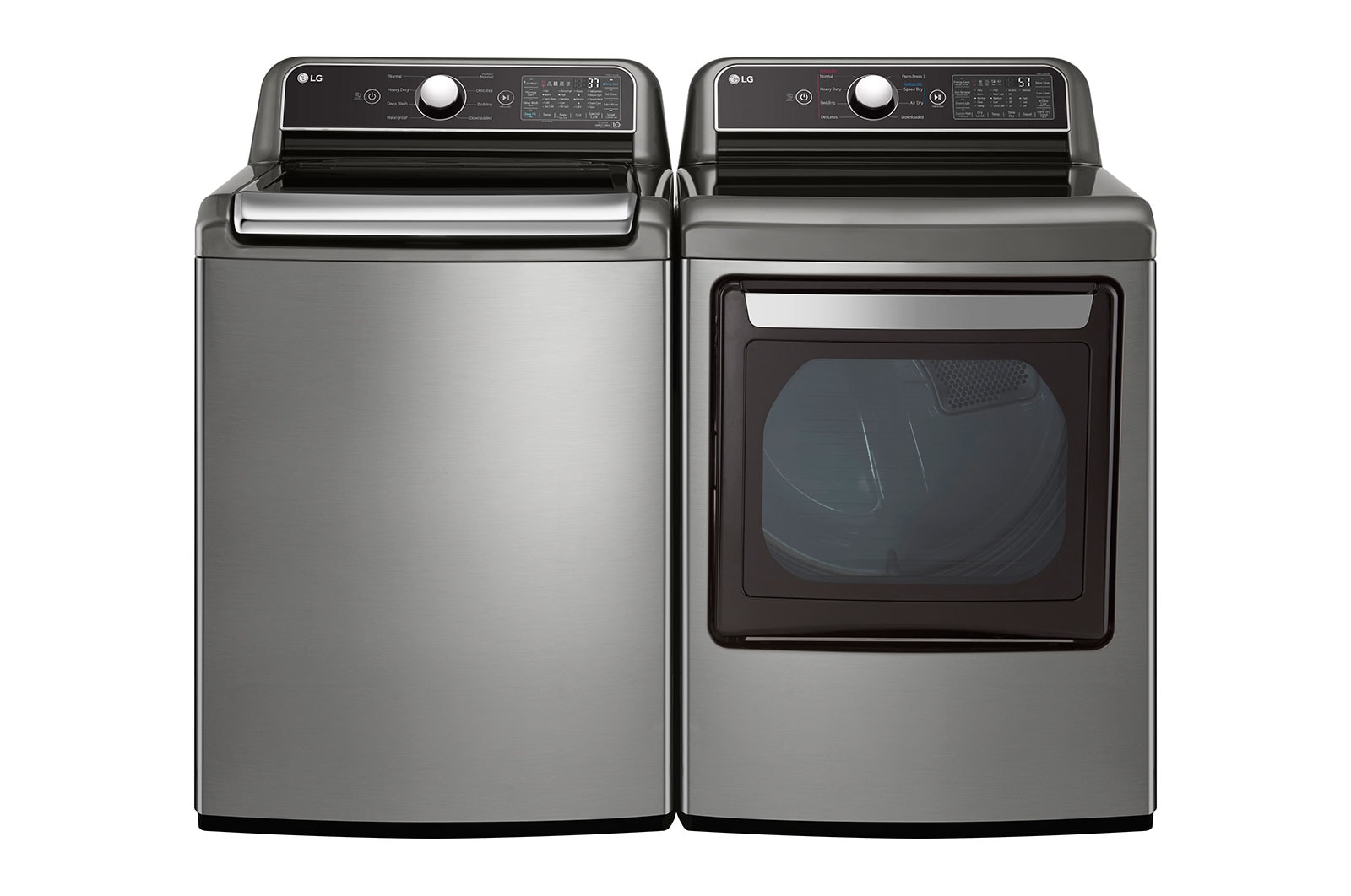 LG 5.3 cu.ft. Mega Capacity Smart wifi Enabled Top Load Washer with 4