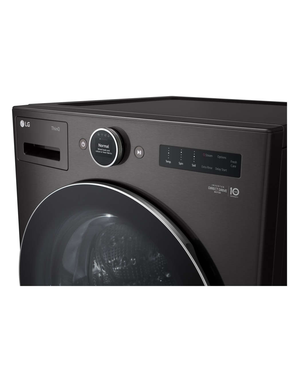 LG 5.0 cu. ft. Mega Capacity Smart wifi Enabled Front Load Washer with TurboWash™ 360° and