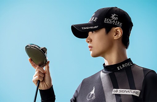 LG SIGNATURE - Top Golfers - Jin Young Ko & Sung Hyun Park