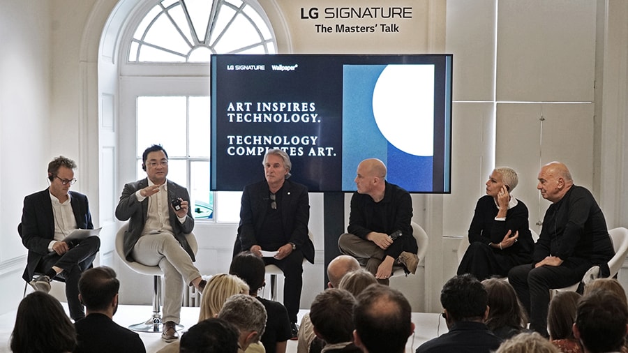 LG SIGNATURE masters are talking about art and technology