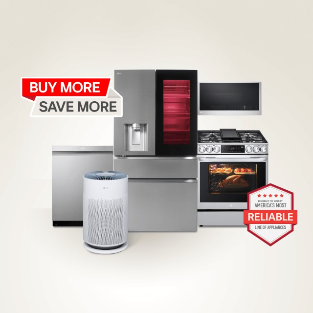 Image for Save $300 on select LG washer and HeatPump™ dryer bundles