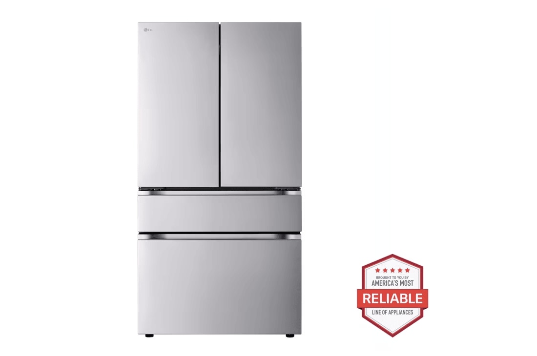 LG 30 cu. ft. Smart Standard-Depth MAX 4-Door French Door Refrigerator with Full-Convert Drawer (LF30S8210S)