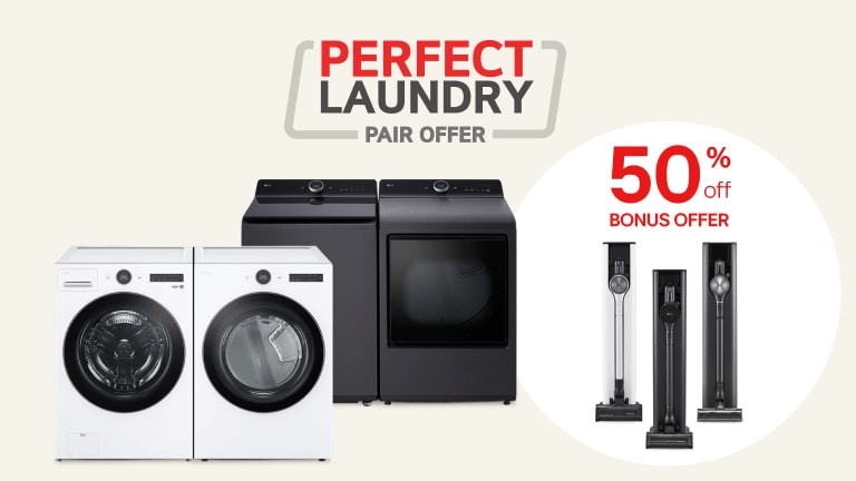 Step up your clean with laundry bundle deals